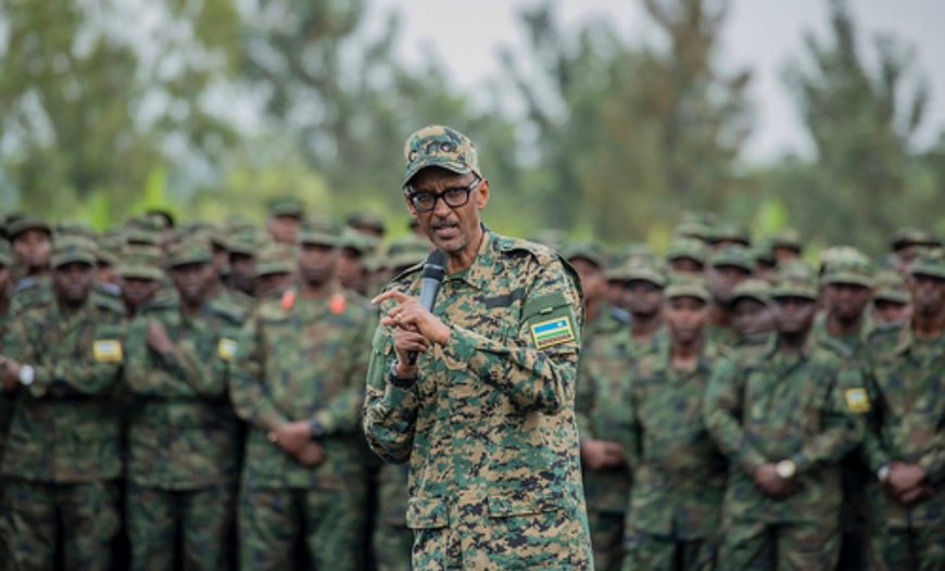 Perezida Kagame yatangaje ko u Rwanda rweteguye kurwana intambara na RDC mu gihe bibaye ngombwa