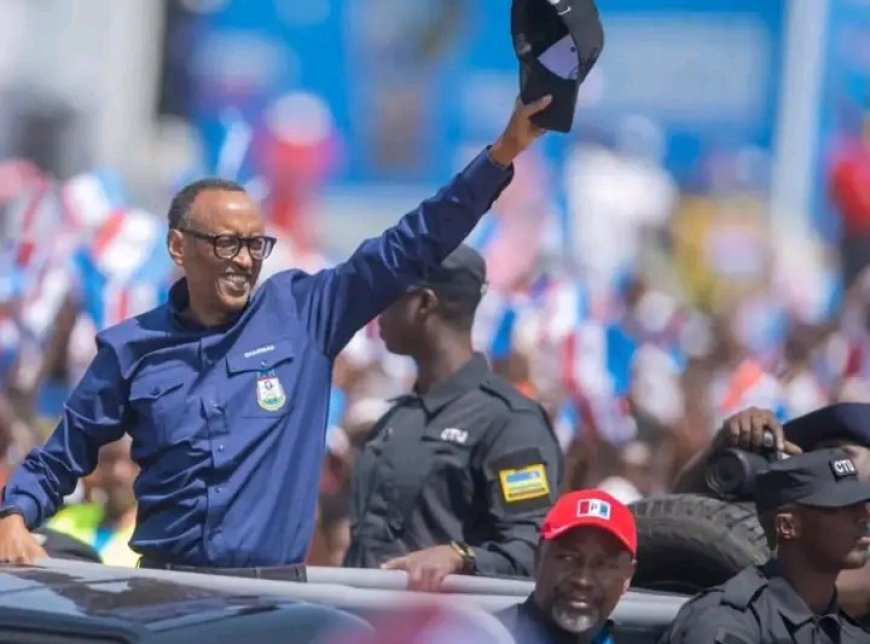 Urugomo rwabereye muri sitade ya Huye rwatumye Perezida Kagame atarangiza umukino wahuzaga Mukura VS na Panthères noirs